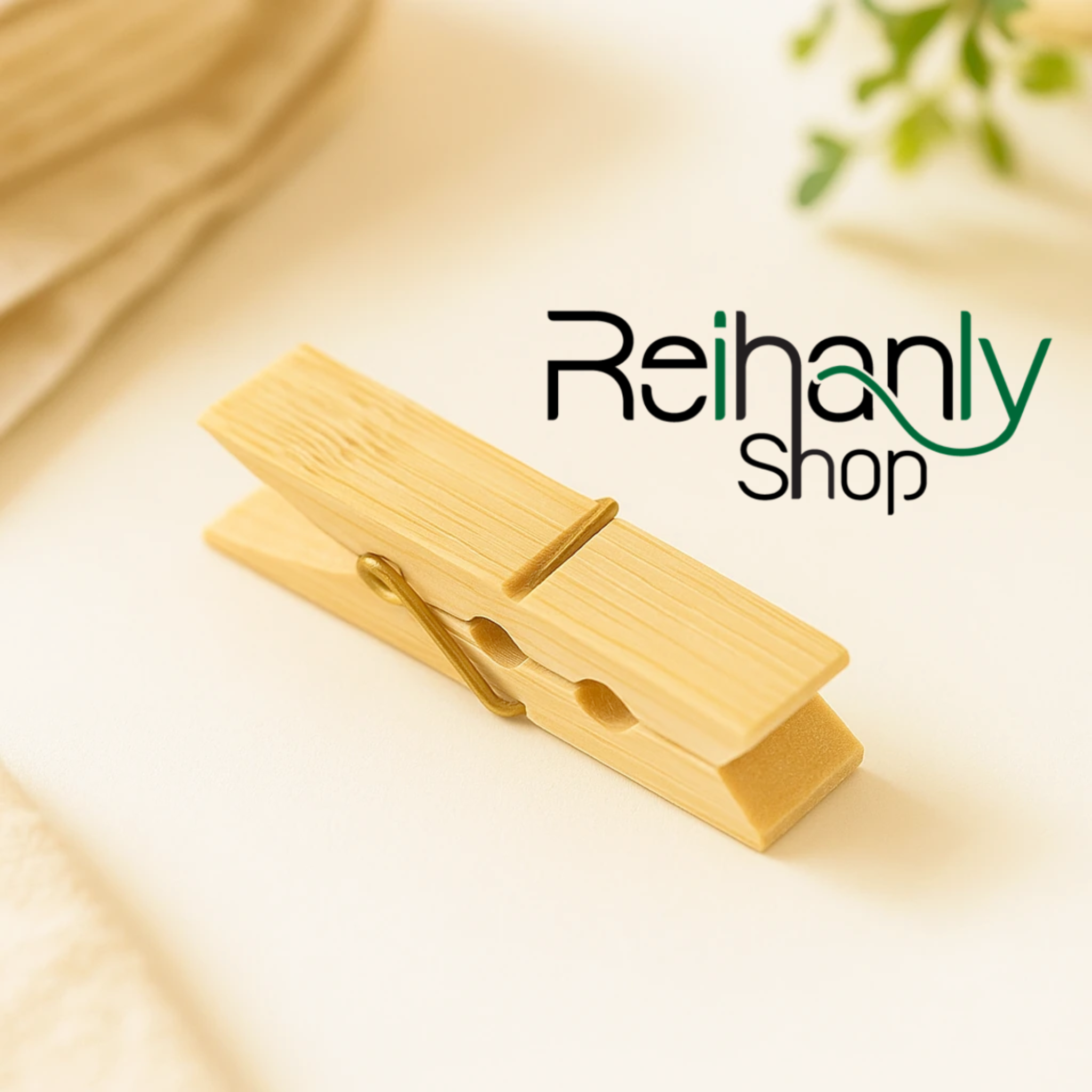 پک ٢٠ عددی گیره رخت بامبو