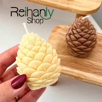 شمع دکوراتیو کاج