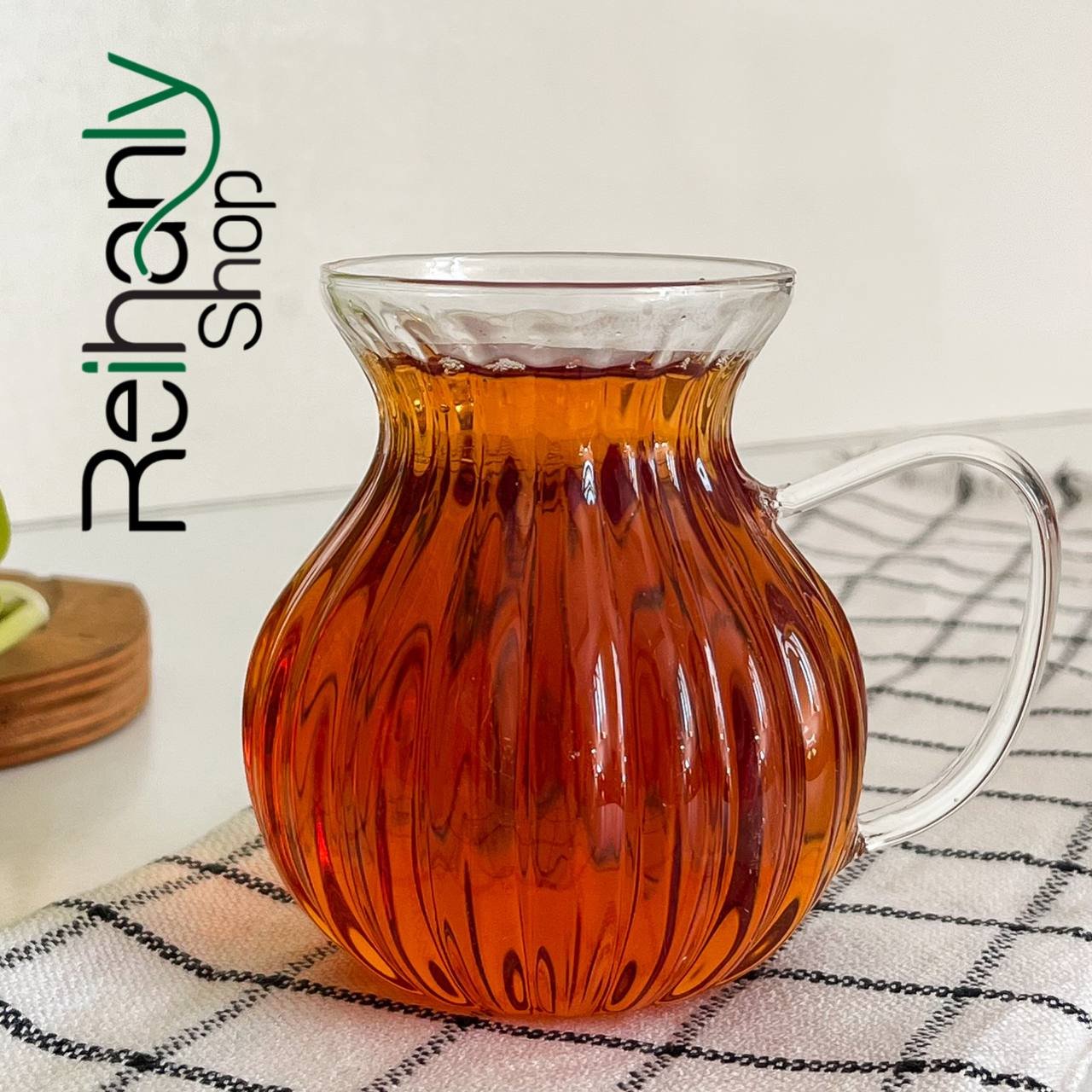 ست 6 عددی استکان پیرکس وارداتی مدل نیدا